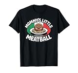 La Pequeña Albóndiga de Mamá Italiana Comida Camiseta