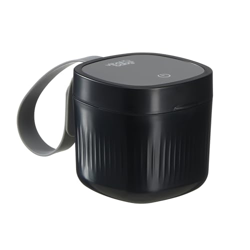 Vital Baby Nurture Mini sterilizzatore UV uccide il 99,99% dei germi in 49 secondi per succhietti, massaggiagengive, accessori portatili, ricaricabili, senza sostanze chimiche, onice nero