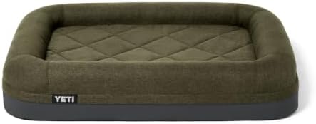 YETI Boomer Dog Bed, Large, for Dogs 35-75 lbs, Olive — view 6