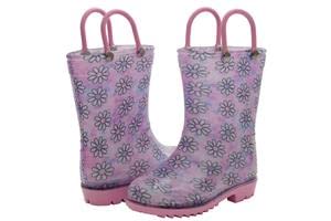 Capelli New York Toddler Girls Rain Boots, Multi Combo, Size 52