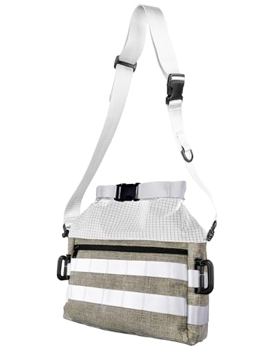Sac à bandoulière pour homme VIPERADE CHS5 sacoche EDC compacte noire en toile