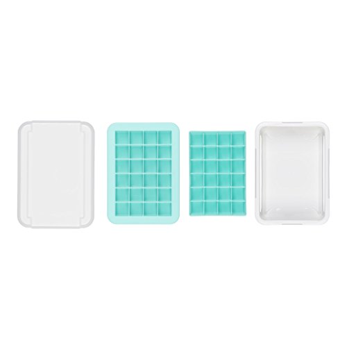 OXO Good Grips Silicone Small Ice Cube Tray with Lid | Ideal for Cocktails by OXO - Image 8