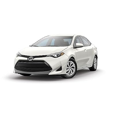 BXZ Front Bumper Insert Pair Fog Light Lamp Opening Cover Pair For 2017 2018 2019 Corolla LE CE XLE L