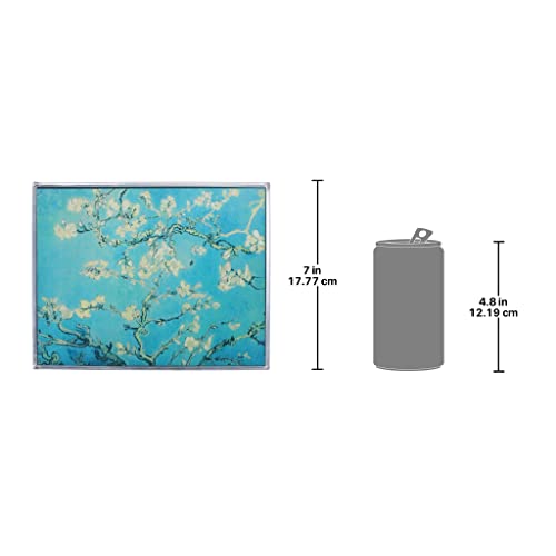 image for Design Toscano Stained Glass Panel - Van Gogh Almond Blossoms Stained 