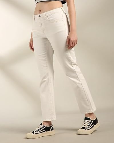 Image of ADBUCKS Women's Wide Leg Fit Mid Rise Bootcut Jeans Bell Bottom Jeans II Wide Leg