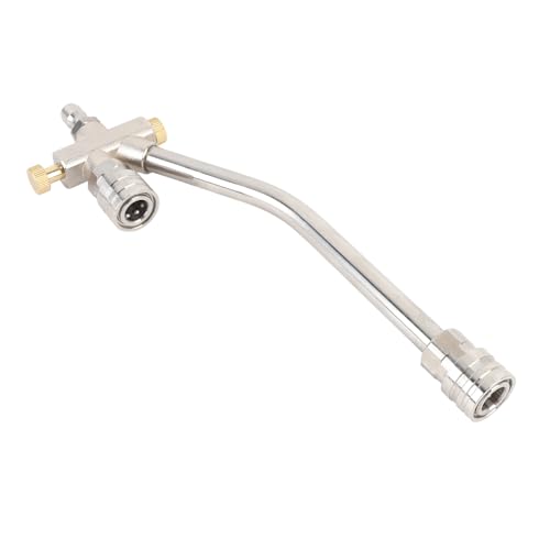 Accesorio de espuma Tnfeeon con válvula dual y conexión rápida de 1/4 para hidrolimpiadora 5