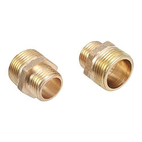 Connecteur 1/2 vers 3/4 en laiton massif pour raccord d'eau durable - 4