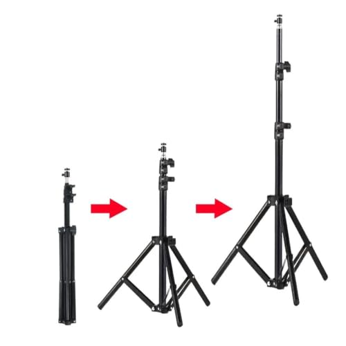 Trípode for proyector magcubic HY300 pro y HY320 con altura extendida de 160 cm estable 5