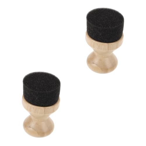 Levemolo 2pcs Wooden Cutting Board Oil Applicator Linseed Oil Sponge for Chopping Board Easy to Use Prevent Cracking