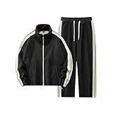 [YJSO] スウェット メンズ 上下セット 大きいサイズ 裏起毛 2点セット ジャージ 長袖 上下 無地 パーカー セットアップ スポーツ ルーム ウェア ランニング くろい トレーニング カジュアル おしゃれ 運動着 部屋着 XL アウター 秋冬