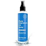 Pure Magnesium Oil Spray 8oz (Single) – USP Grade – Topical for Feet, Body, Muscles, Leg Cramps & Sleep – Extra Strength, Less Sting – 100% Organic & Natural — Made in USA