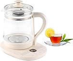 Multifunctional Kettle and Stew Pot - 1.8L Automatic Electric Health Pot - 304 Stainless Steel Material, 24-Hour Reservation - 800W High Power, Free Timing, Multiple Menus, for Family Use