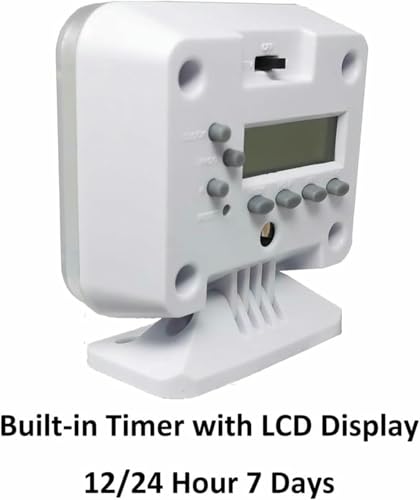 Simulateur de télévision LED avec lumière de sécurité automatique
