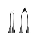 Amagogo , Cuerda para Tirar hacia Abajo, Cuerda Ligera para Tensión de Tríceps, Polea, Accesorio para Máquina de Cable para Desarrollar Músculos, Dorsales, Negro