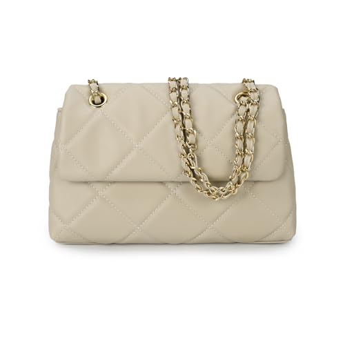 Image of Gladdon Quilted Crossbody Purses for Women Small Ladies Shoulder Bags with Chain Trendy Clutch Purse Cute Designer Bag