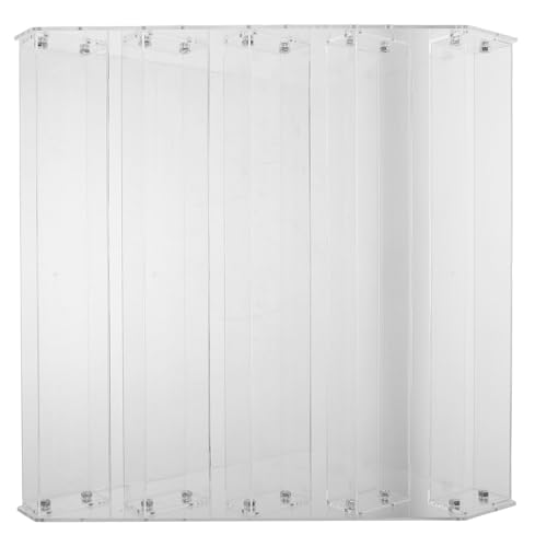 LIFKOME Organizador Acrílico Transparente para Esmaltes y Pintalabios con Escalonados Estante Compacto para Aceites Esenciales y Exhibición de Maquillaje Profesional