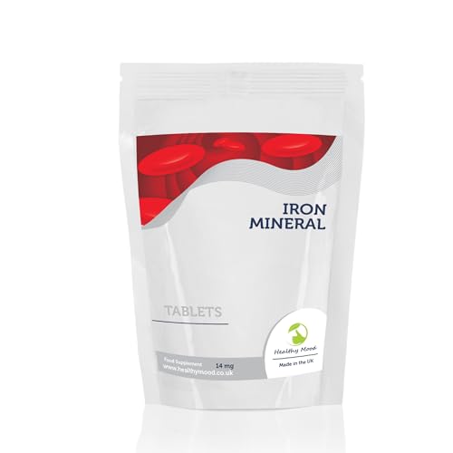 Iron Mineral 14 mg 30 Tablets Quality Products Nutrition Health Food Supplements HEALTHY MOOD UK Quality Nutrients