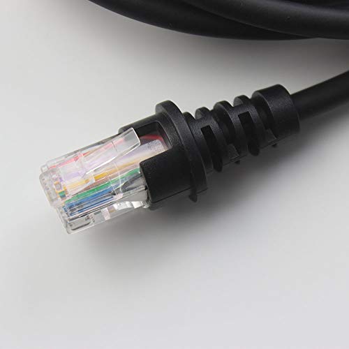 Cabo para teclado PS/2 KBW com código de barras compatível com Metrologic MS7120 MS9540 MS5145 MS169