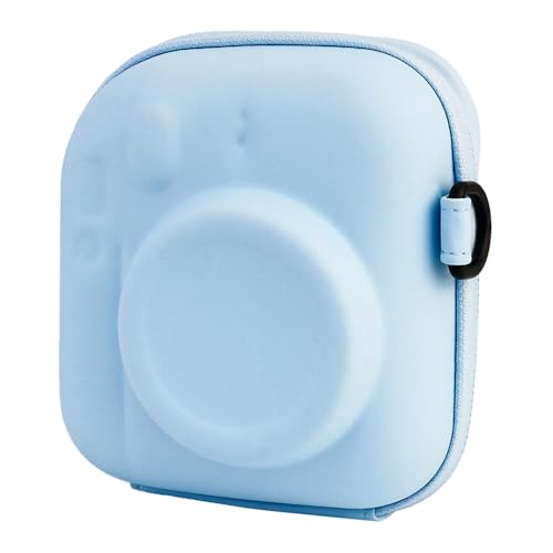KOOLRIVER�EFor instax mini 13�p�P�[�X �J�o�[ �V�����_�[�X�g���b�v�t�� �d��EVA�|�[�` ���f�B�[�X ���|�� �J�����o�b�O �J�����P�[�X �`�F�L �C���X�^�b�N�X�~�j13(�u���[)