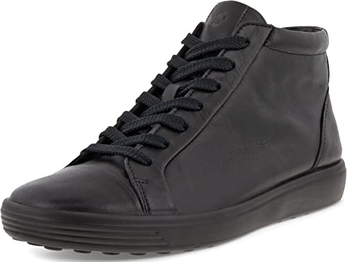Ecco Damen Soft 7 Ankle Boot, Black/Black, 36 EU