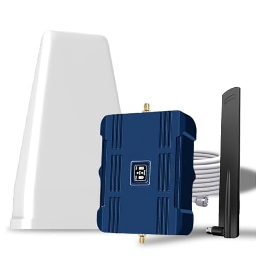 Cell Phone Booster for Home & Office,Up to 3,500 sq ft,Cell Phone Signal Booster with Band 66/25/2/4/5/12/13/17,Boost 5G 4G Data for All U.S. Carriers FCC Approved Cell Booster