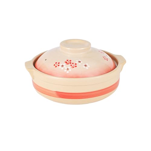 Hinomaru Collection Japanese Donabe Clay Hot Pot,...
