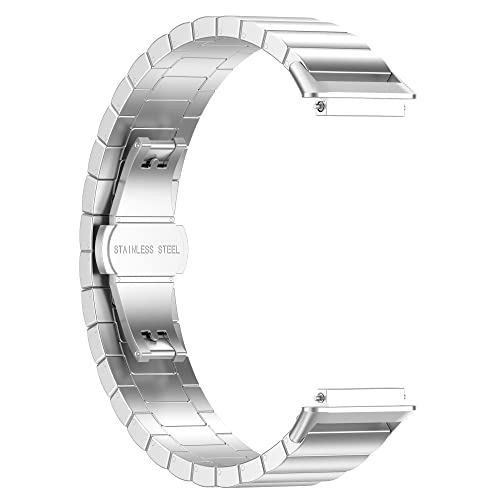 Correa metálica compatible con FITVII Slim Smartwatch miniatura 4