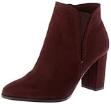 tamaris 38 5 Tamaris Tamaris Damen 1-1-25387-25 Stiefelette, rot, 38 EU