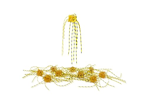 DeLong Lures Dice Baits – High Visibility Soft Plastic Fishing Lures for Crappie, Panfish & Bass | Finesse Jig Baits | Multi-Color Fishing Baits (10-Pack or 20-Pack) (Gold 10 Pack) by Delong Lures - Used condition - US$7.29