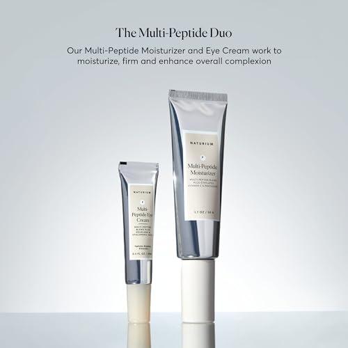 Naturium Multi-Peptide Moisturizer Jumbo, Hydrating Face Cream, 3.4 oz | Daily Face Cream with Peptides, Vitamin C & Panthenol, Helps Soften Fine Lines, Absorbs Fast & Layers Under Makeup - image 7