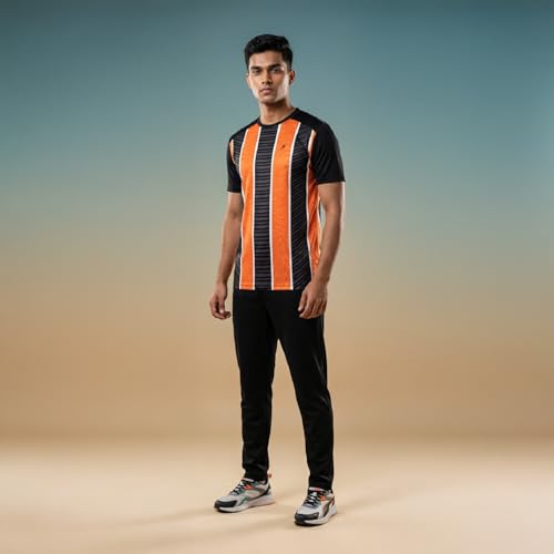 Image of YOURJERSEY Custom Sports Jersey for Men Personalised Cricket /Football /Badminton T-Shirt Customise Name, Dry-Fit Fabric Sizes 2Y-4XL Custom T-Shirt