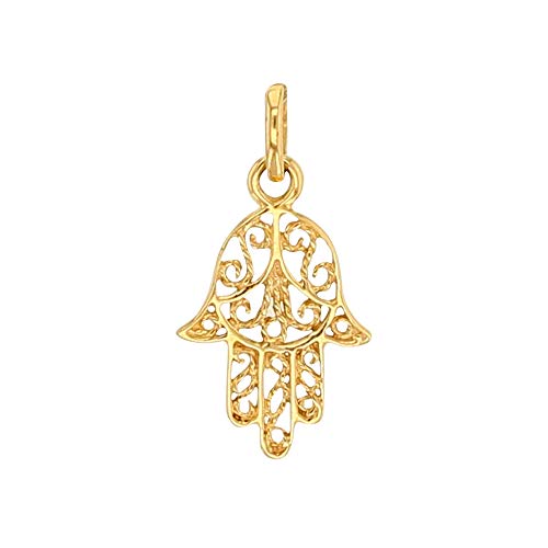 Jouailla - Pendentif Main de Fatma ajouré en Or 750/1000 - petit modèle (3060120)