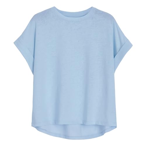 Blusa De Gasa Mujer Ofertas Top Blanco Manga Larga Camiseta con Flores Camisa Corazones Camiseta Senora Verano Top Azul Marino Chaqueta Gris Ofertas