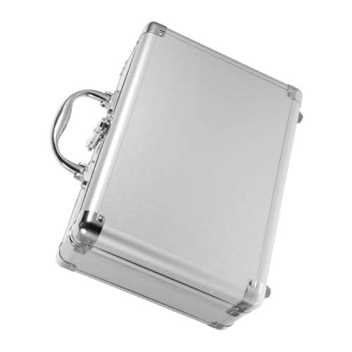 NUOBESTY Aluminum Case Multifunctional Suitcase for Outdoor Battery Organizer Storage Briefcase for Men