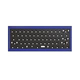 Keychron Q4 Wired Custom Mechanical Keyboard Full Aluminum Barebone Version, Hot-Swappable 60% Layout, Double-Gasket DIY Kit, QMK/VIA Programmable Macro Compatible with Mac Windows Linux - Blue