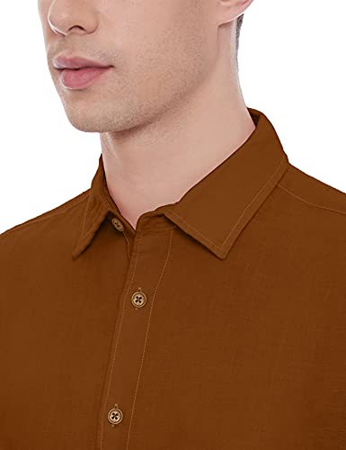 Image of Marks & Spencer Men's 3 Pack Regular Fit Easy Iron Long Sleeve Shirts
