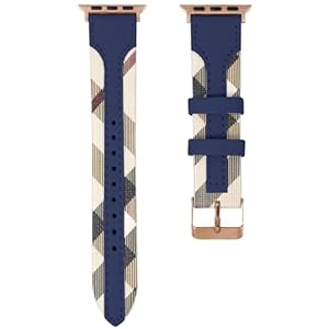 Designer Luxury Band Compatible with Apple Watch Band 45mm 44mm 42mm 49mm for Women Men, Soft Leather Strap Replacement Wristbands for Apple Watch Ultra and iWatch 9 8 7 6 5 4 3 2 1 SE