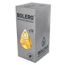 Bolero- Sugar Free Drink Mix Packets Pineapple Fruit Flavors | Powdered Flavored Water Packets | 12 Large Sachet On The Go Packets