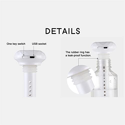 Water Cup Type Nano Face Steamer USB Vernevelaar gezicht moisturizer luchtbevochtiger hydraterende huidverzorging vrouwen facial spuit desinfectie (Color : Pink) - Image 7