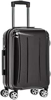 Amazon Basics Oxford Hardside Spinner Luggage - 78 cm, Black