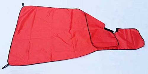 Beard Tablier, SUNNIOR Rasage Toilettage Tablier avec 2 Coupes Miroir d'aspiration Laissez votre salle de bains nettoyer, la barbe cadeau meilleur rasage!