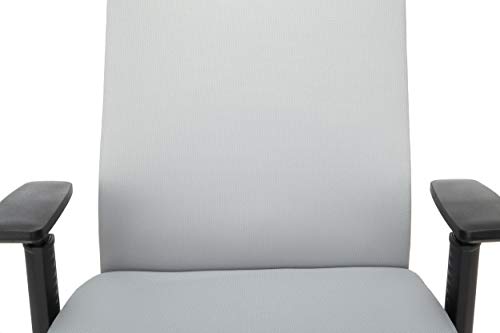 Hon Basyx Biometryx Commercial-Grade Fabric Upholstered Task Chair, Grey #TOP7