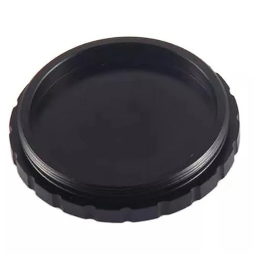 Accesorios para telescopios: tapa final roscada M48 de metal negro macho