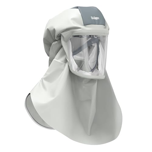 Cagoule interchangeable Dräger X-plore 8000 pour protection intégrale du visage