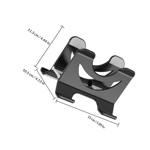 Soporte Vertical Ajustable para Laptop PRETYZOOM Negro miniatura 2