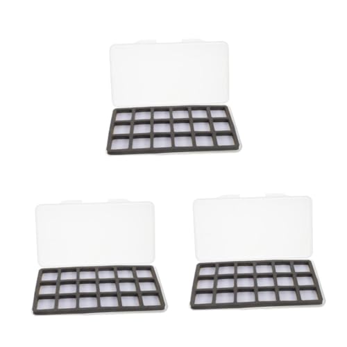 Happyyami Caja De 3 Piezas Caja De Anzuelos Organizador De Pesca Vitrina De Señuelos De Pesca Pequeñas Cajas De Aparejos para Pescar Contenedor De Almacenamiento De Aparejos El Plastico