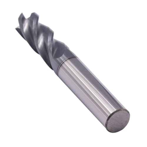Image of 4 Flute Solid Carbide Square End Mill Set(5Pcs, 3 /8in), AlTiN Coated | 35 Helix, 3 /8 inch Cutting Dia, 3 /8 inch Shank Dia, 1 inch LOC, 2-1 /2 inch OAL For Milling Alloy Steel, Hardened Steel, Iron, Copper