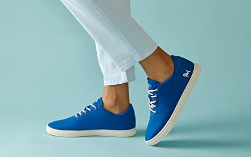 Image of Neeman's Cotton Classic Sneakers for Men | Comfortable & Stylish Lace Up Casual Shoes for Men's | Trendy, Stylish, Breathable, Lightweight Rubber Sole Walking Sneakers