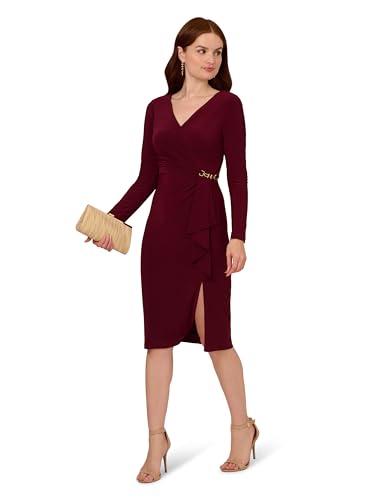 Adrianna Papell Women's Matt Jersey Short Dress4