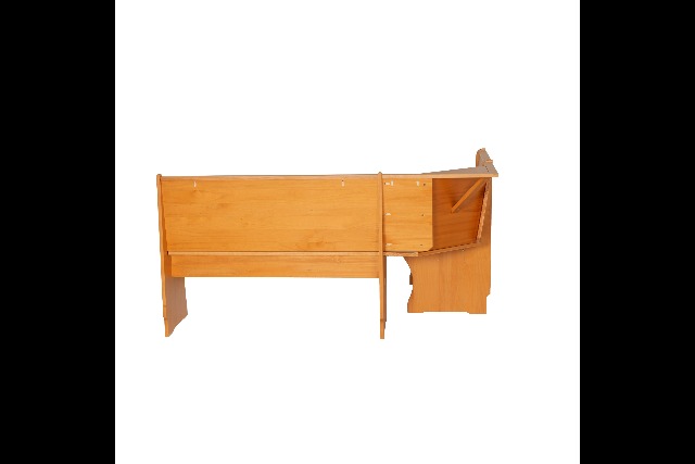 Linon Chelsea Kitchen-Nook Corner Unit, Natural